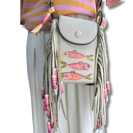 handgemachte Boho Tasche, Unikat