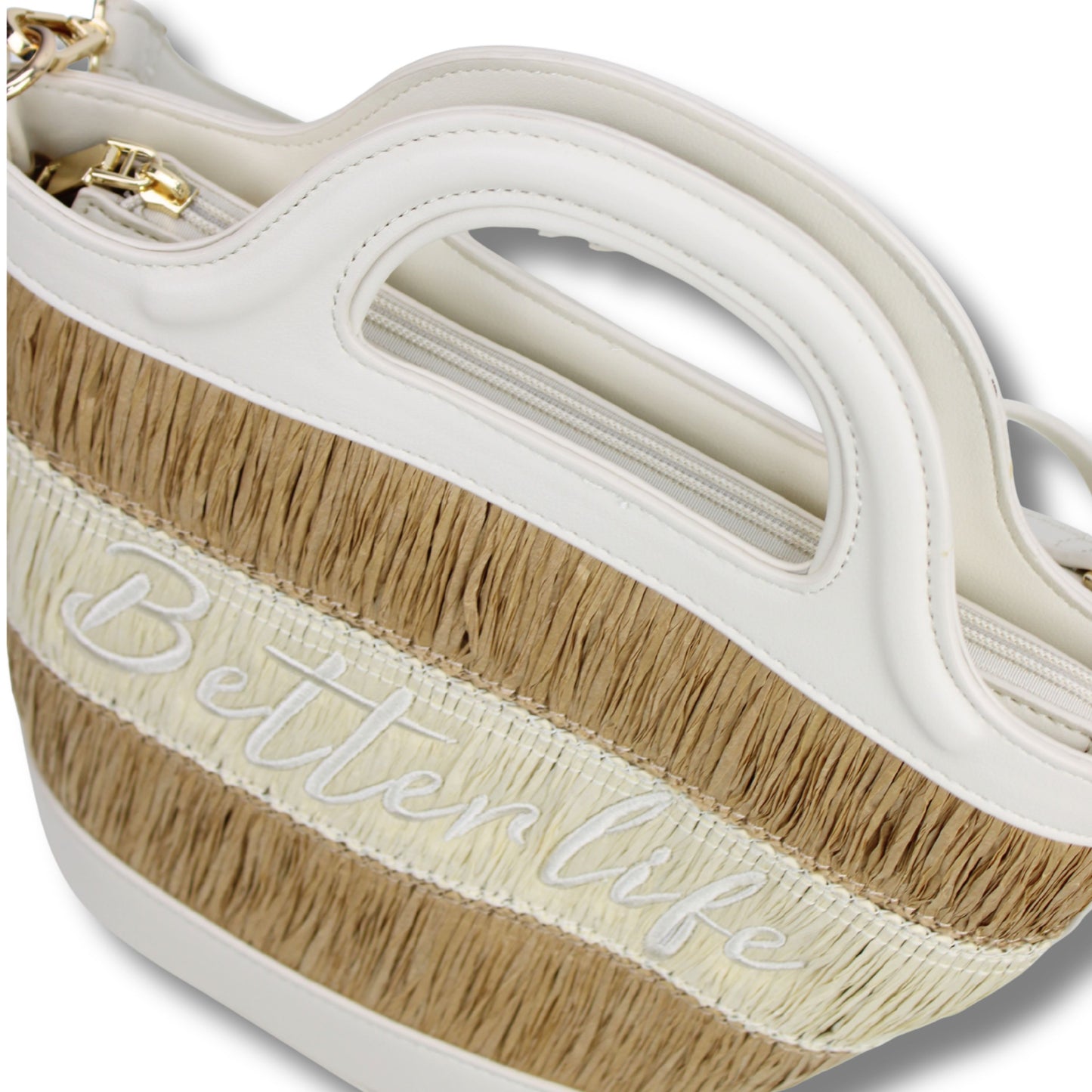 Stylische Handtasche Straw-Bag – natürlich & modern