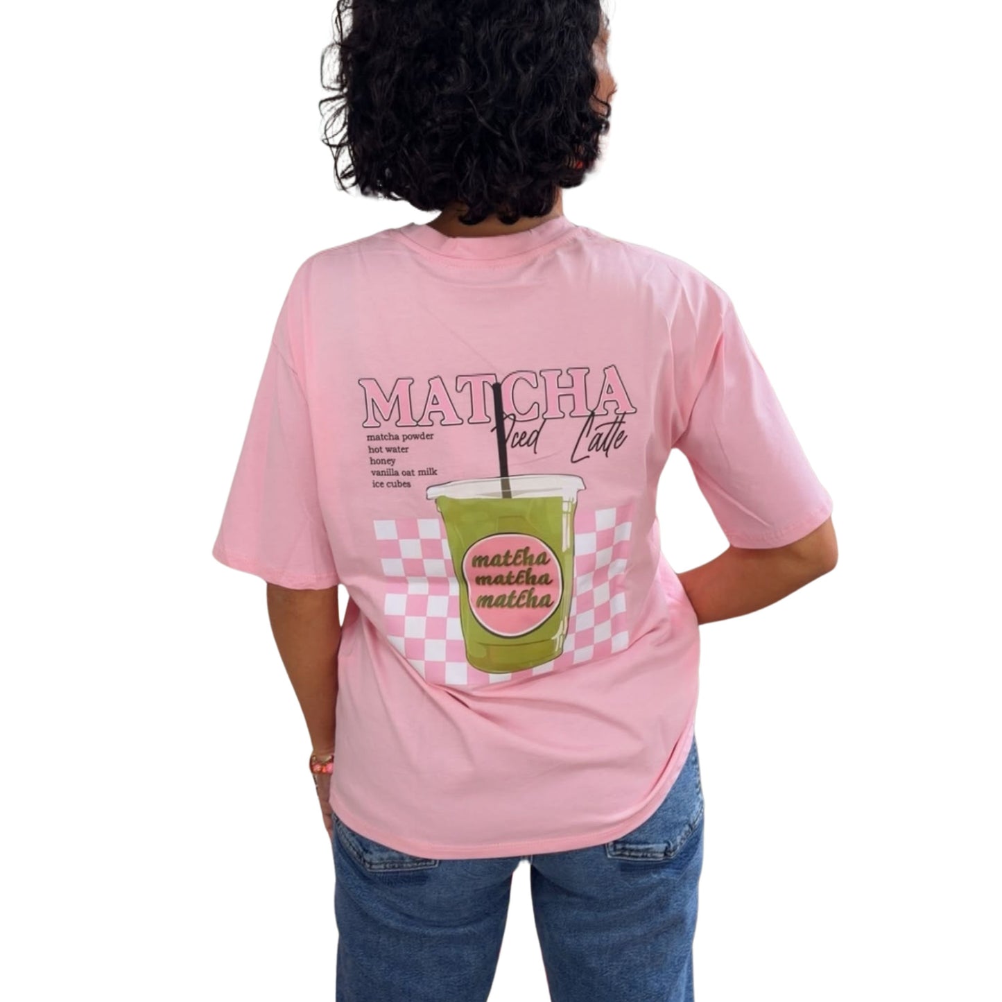 Matcha Maus T-Shirt – Beige oder Rosa