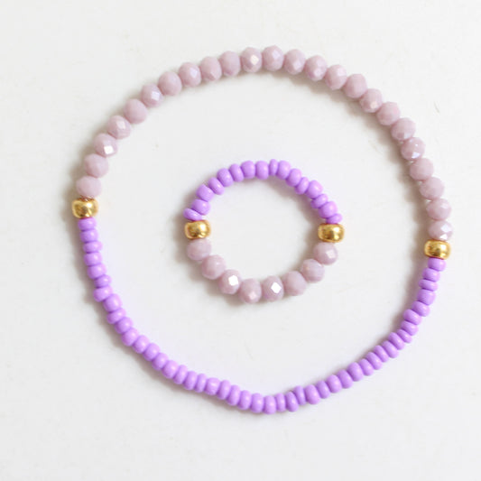 Handgemachtes Armband & Ring Set – einzeln oder als Set erhältlich