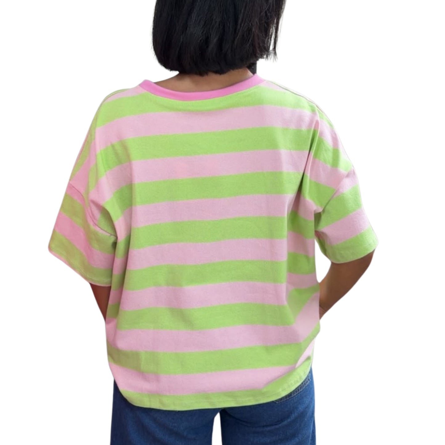 CIAO Shirt Damen – Gute-Laune-Shirt mit trendigen Streifen