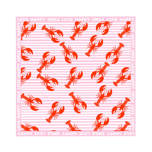 Summer Love Tücher – Doggy & Lobster Edition 🩷🐶🦞