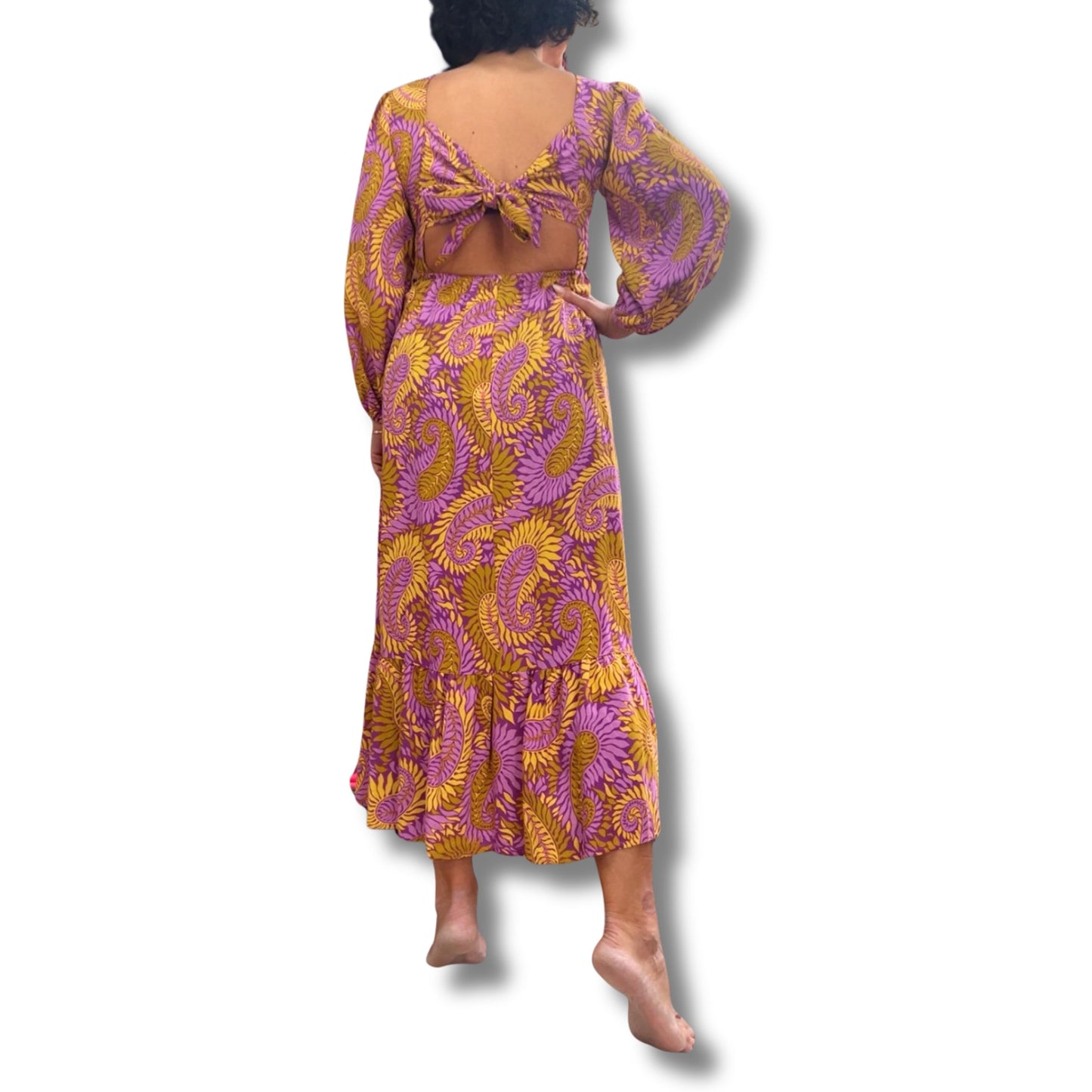 Baumwoll-Maxikleid „Paisley Love“ – Feminin & Besonders