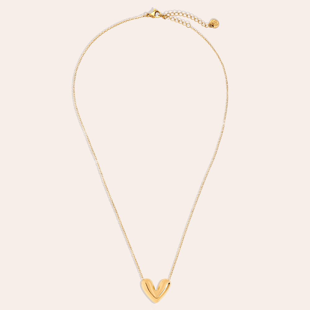 Elegante Herz-Kette Love Drop– Ein Schmuckstück voller Liebe