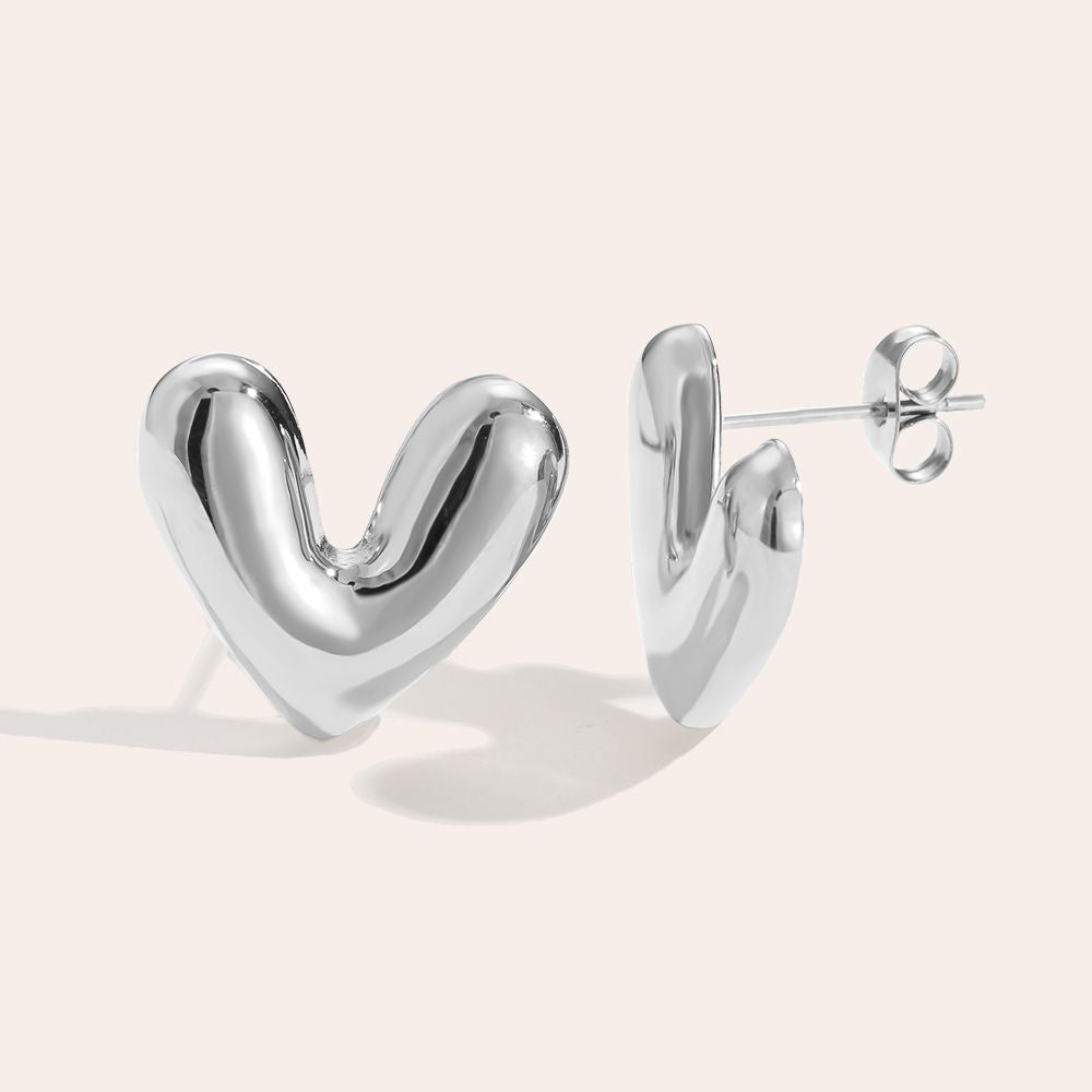 Herz Ohrstecker Love Drop