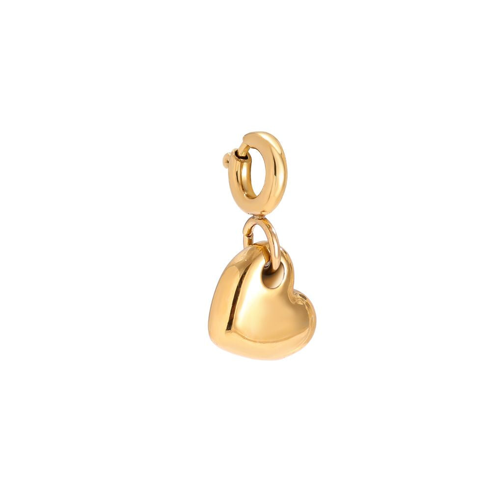 Bettel Gold Blume – floraler Charm vergoldet