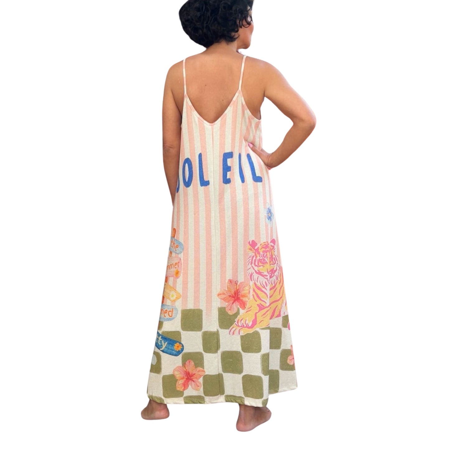 Sommer-Maxikleid „Très Chic“ – Leicht & einzigartig