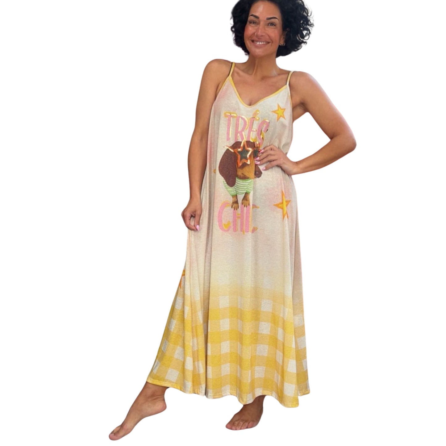 Sommer-Maxikleid „Très Chic“ – Leicht & einzigartig