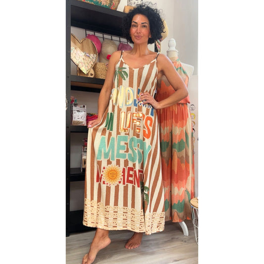 Sommer-Maxikleid „Très Chic“ – Leicht & einzigartig