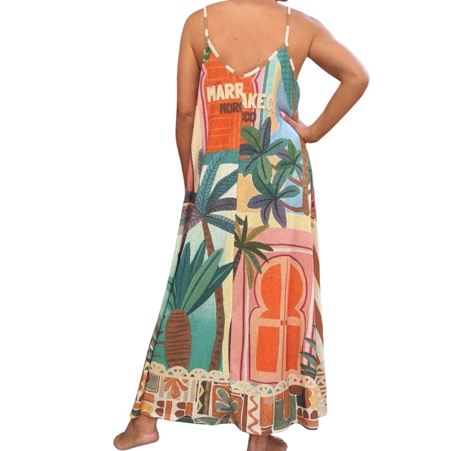 Sommer-Maxikleid „Très Chic“ – Leicht & einzigartig