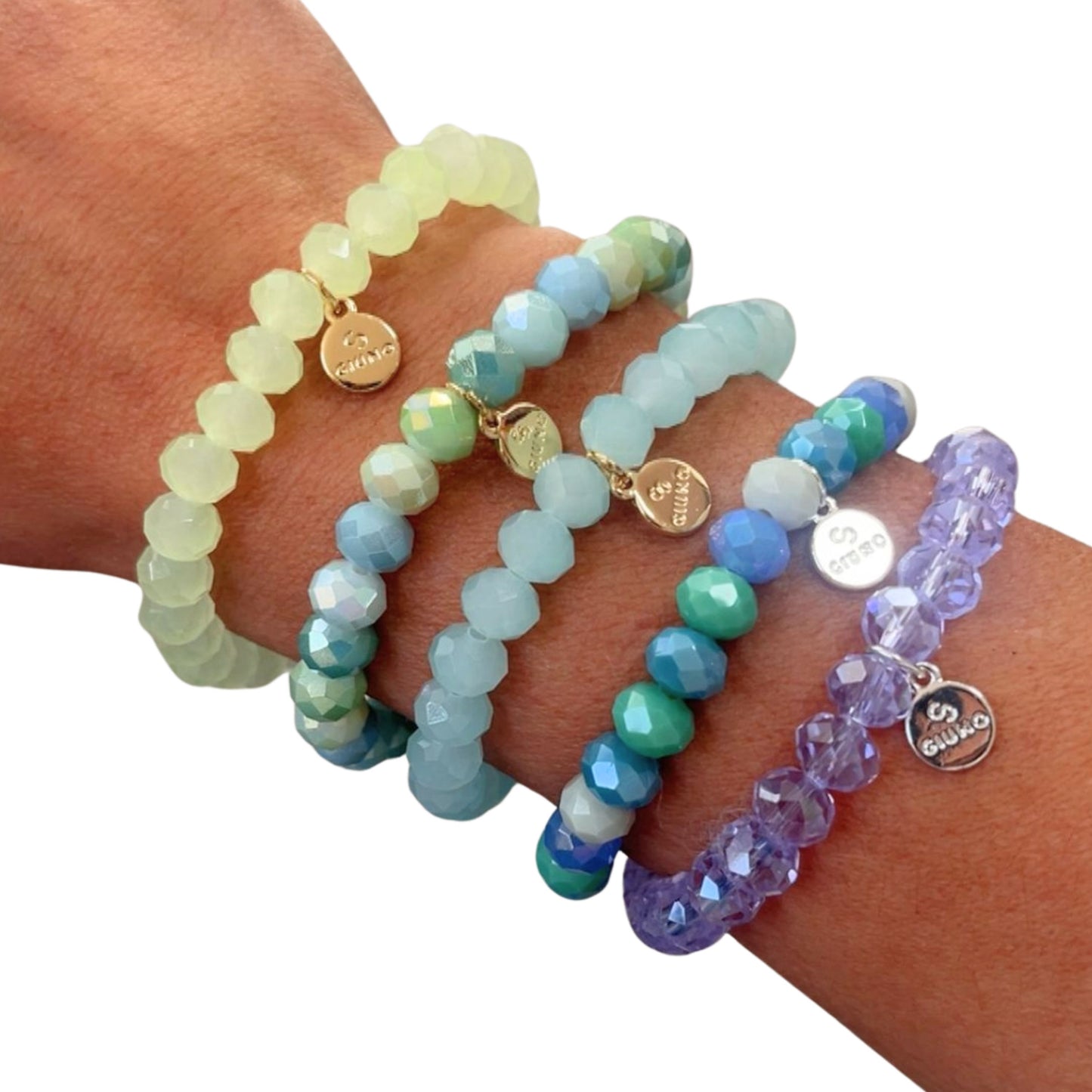 Funkelndes Armband – elastisch & farbenfroh