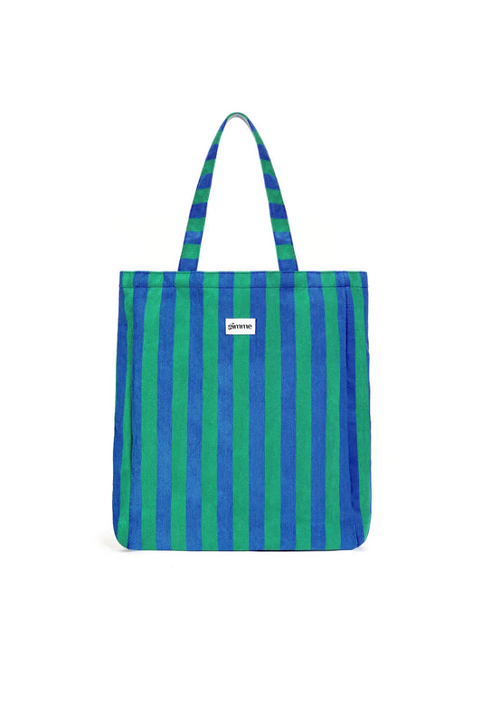 Shopper Tasche – Streifen Pink/Orange