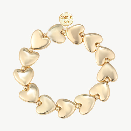 Elastisches Herzarmband