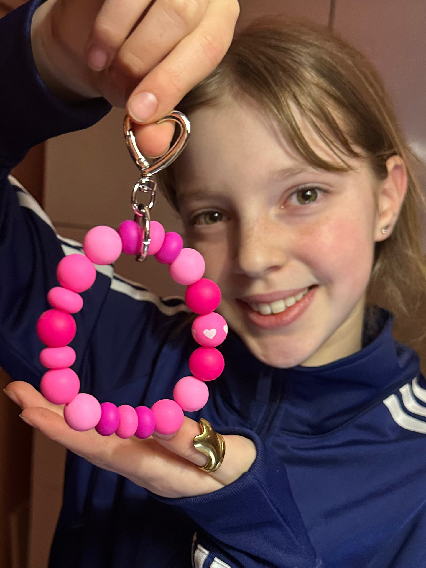 Design von Helena (11 Jahre) –  Handgemachter Schlüsselanhänger