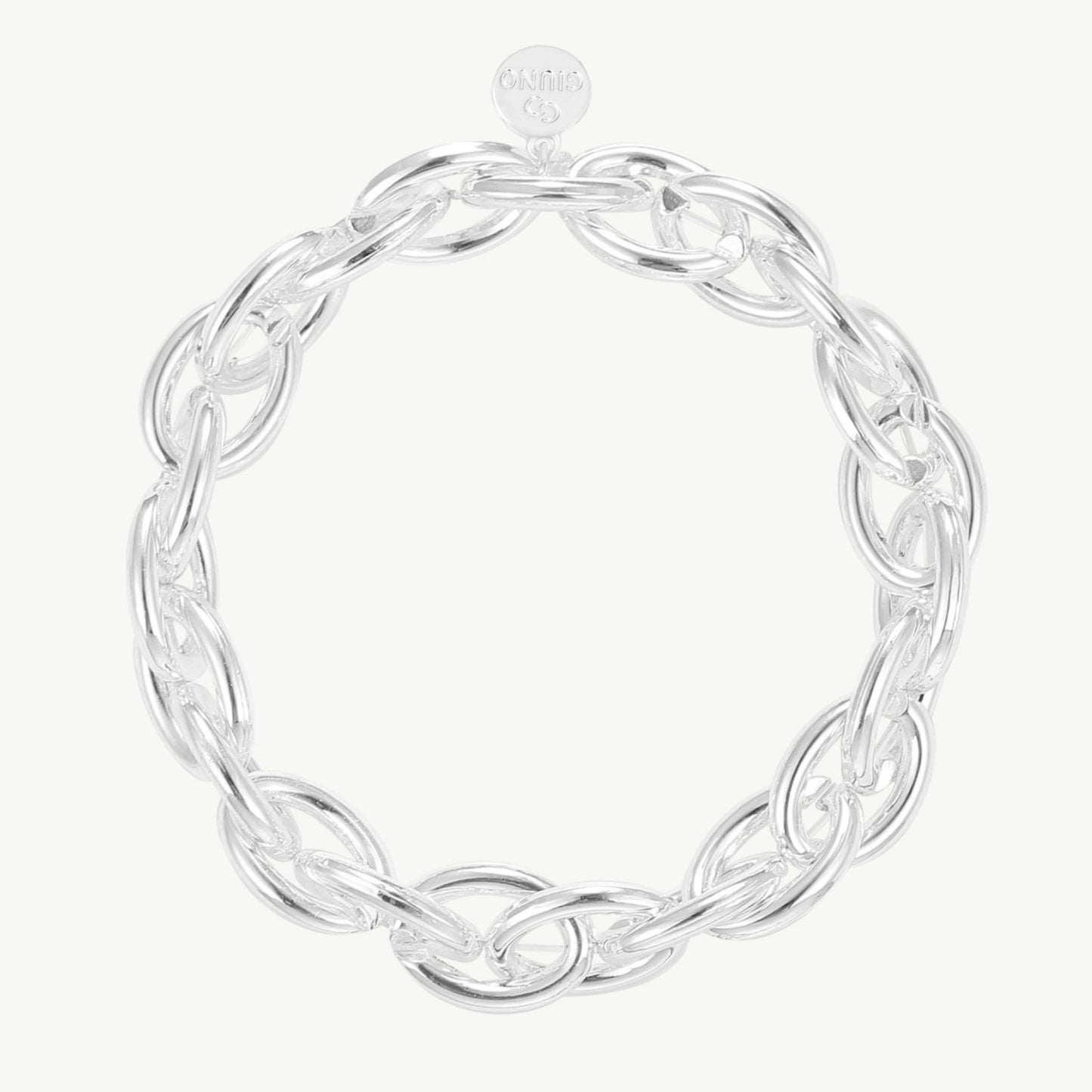 Chunky Chain Armband mit oder ohne Smiley – eleganter Statement-Look