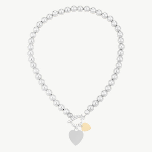 Herzkette Silber – Edelstahl & Herzanhänger