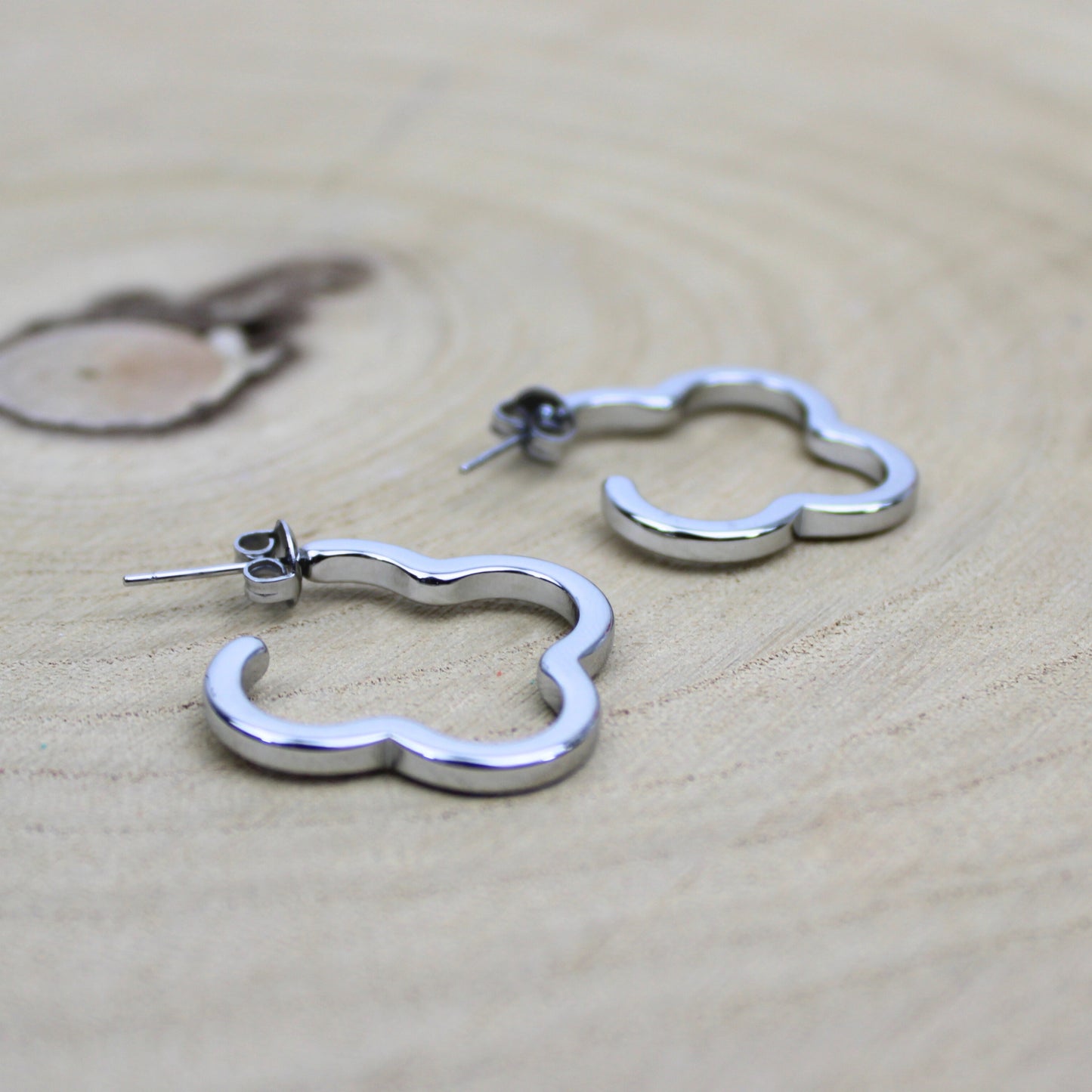 Edelstahl Ohrringe – Gold, nickelfrei