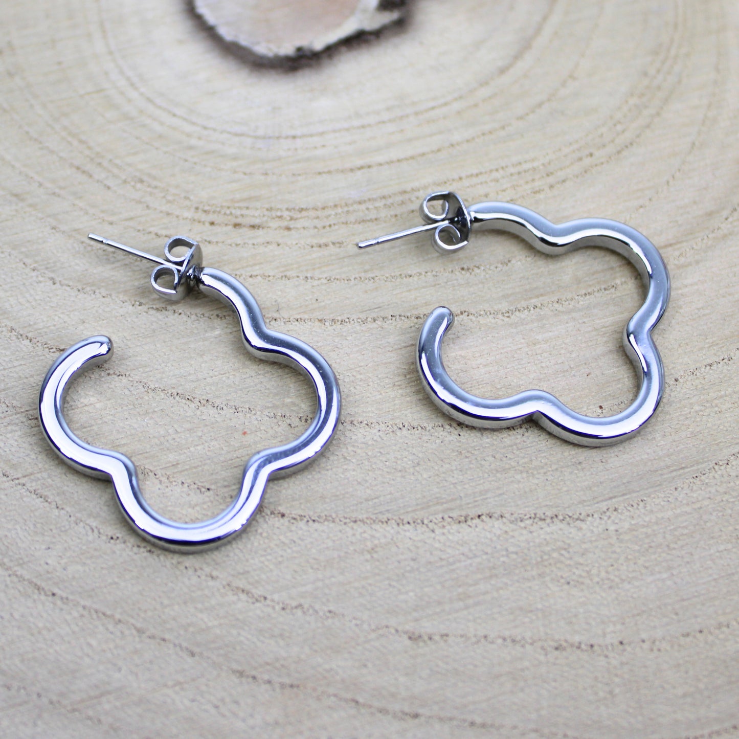 Edelstahl Ohrringe – Gold, nickelfrei