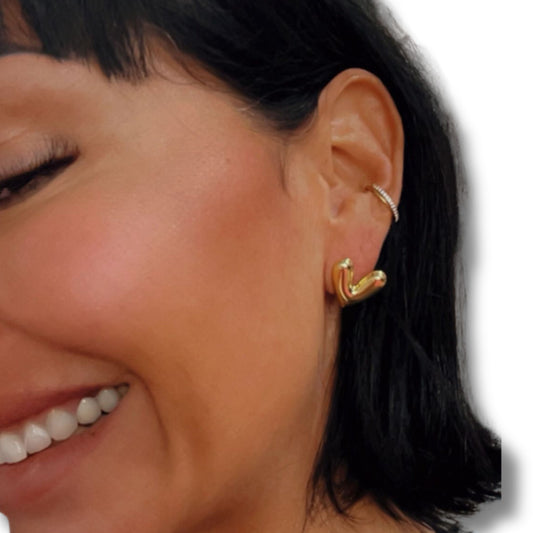 Herz Ohrstecker Love Drop