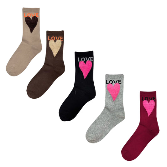LOVE-Socken – Kuschelig, weich & voller Herz