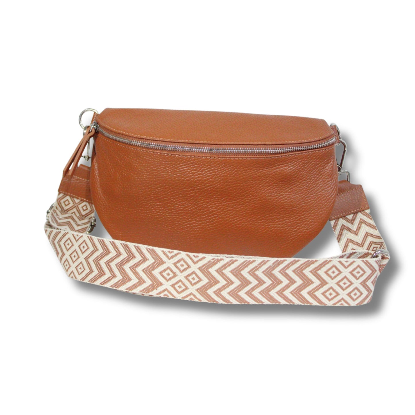 Echtleder Crossbody Bag – Made in Italy