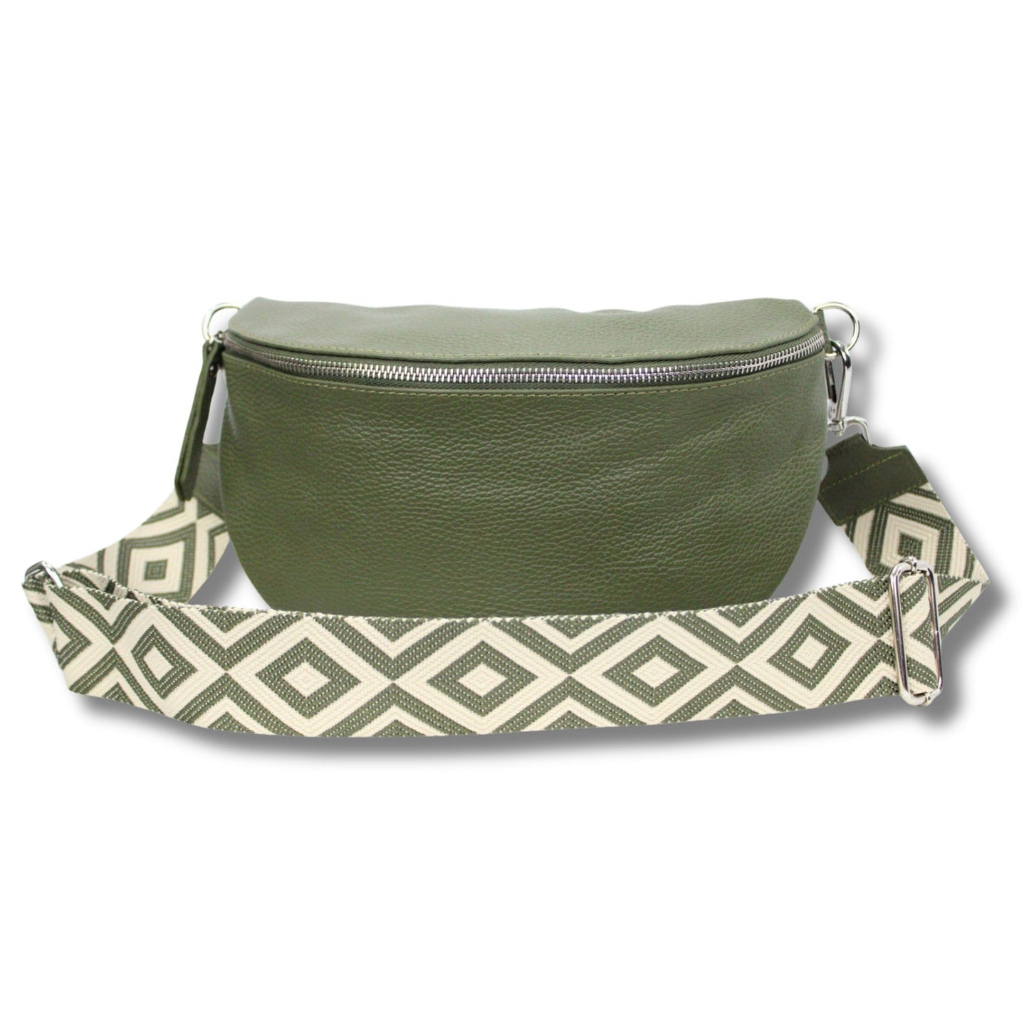 Echtleder Crossbody Bag – Made in Italy