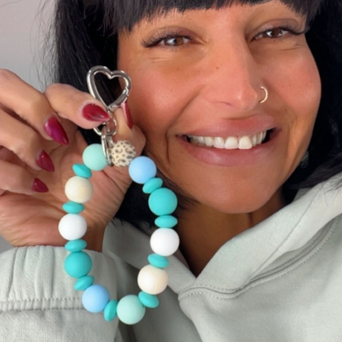 Design von Helena (11 Jahre) –  Handgemachter Schlüsselanhänger