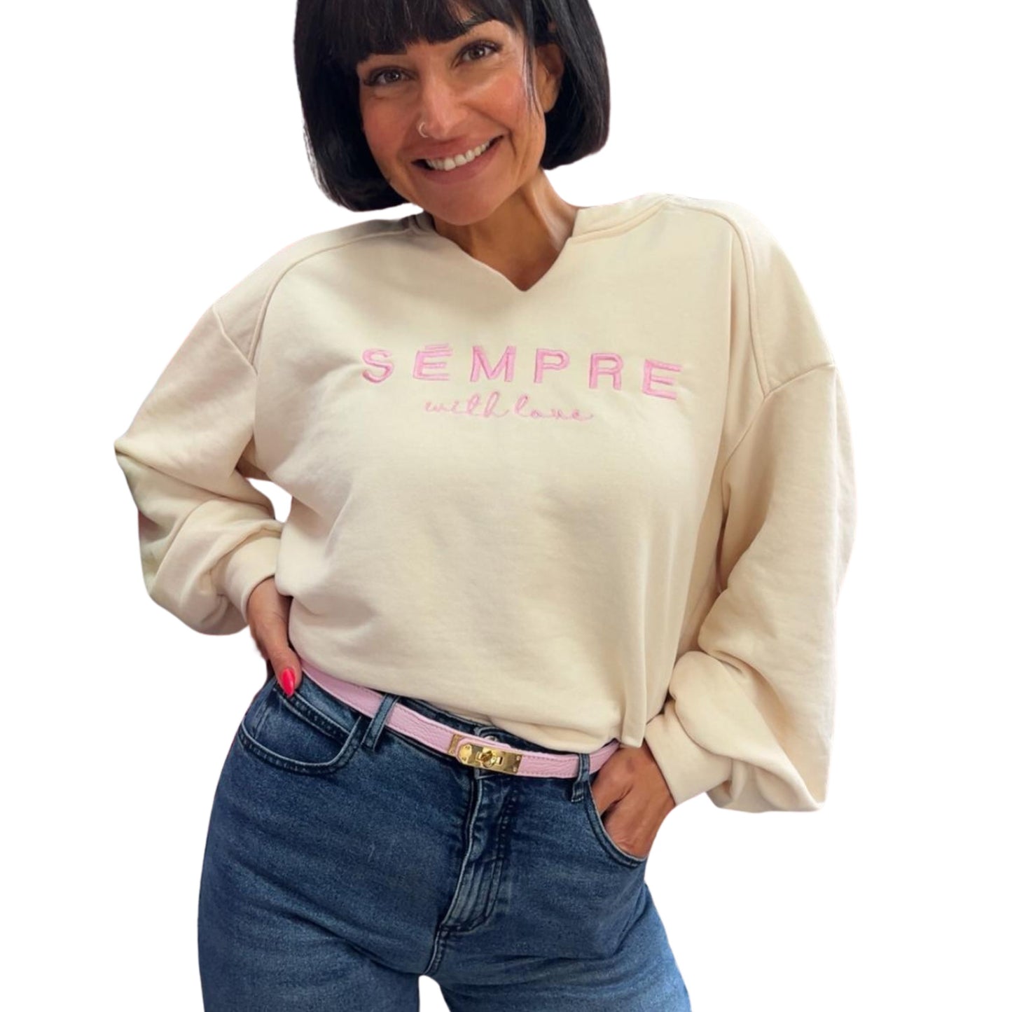 Damen Gürtel – Schmaler Fashion Gürtel mit goldener Schnalle