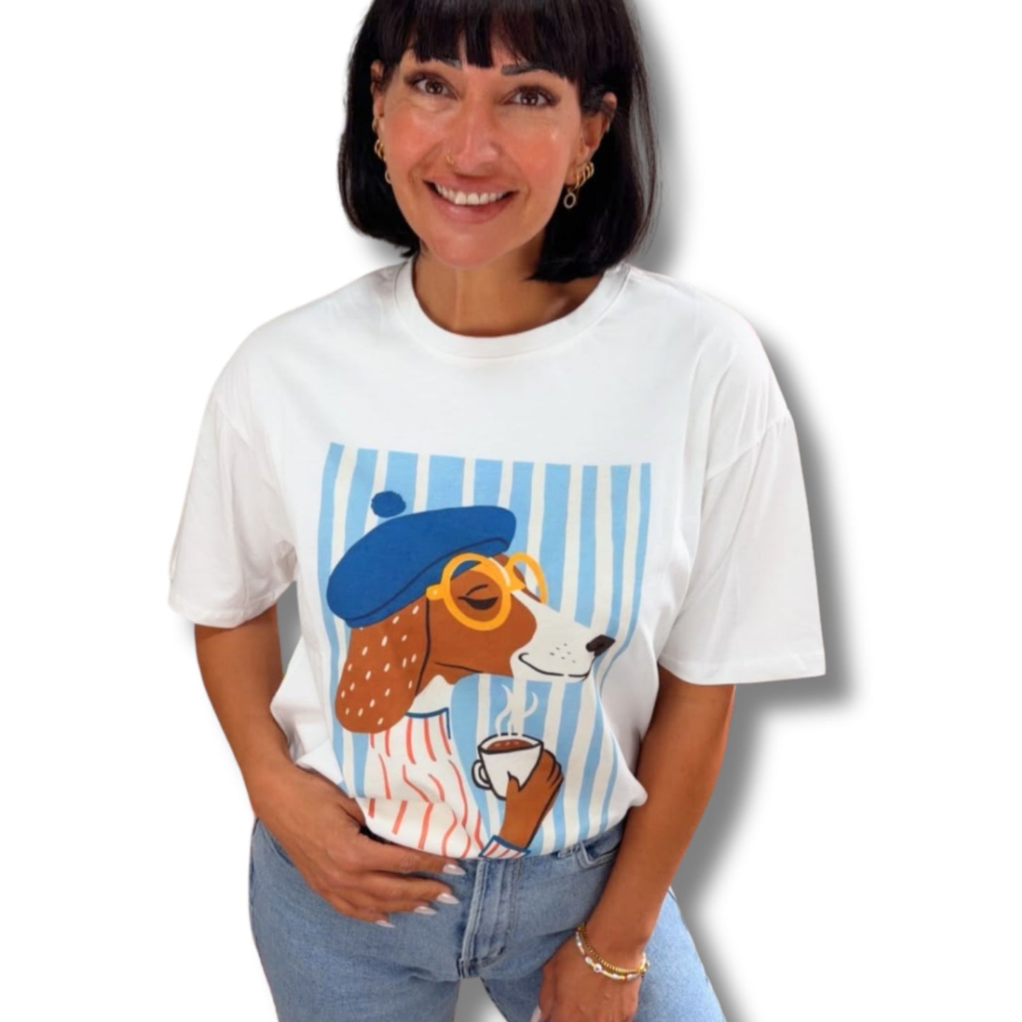 Damen T-Shirt „Sommermomente“ – 100% Baumwolle