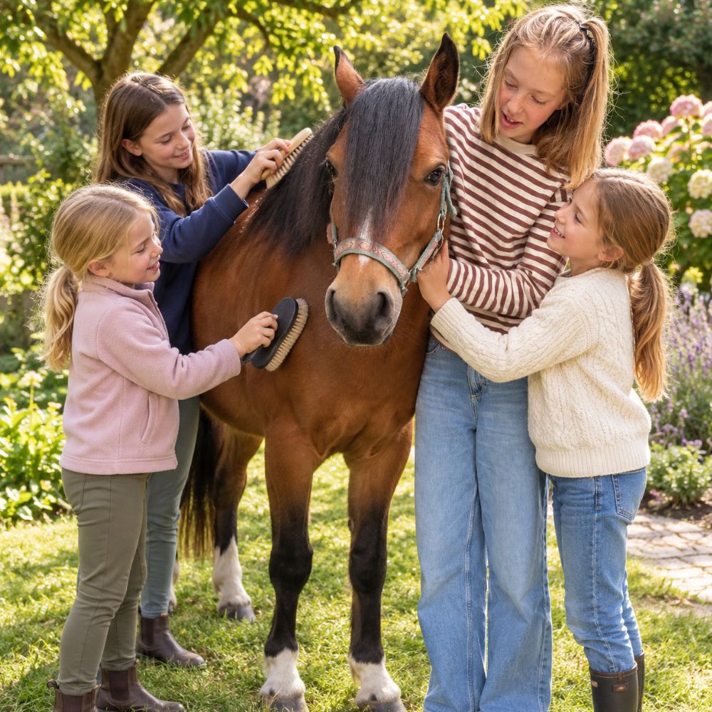 🐴 Pony-Kindergeburtstag – bei dir zu Hause