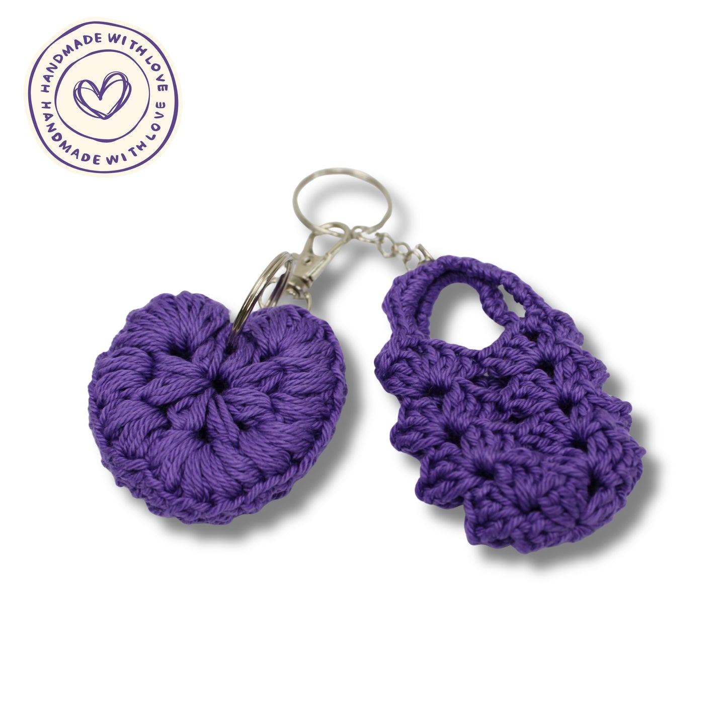 Handgemacht mit Liebe – Schlüsselanhänger Set