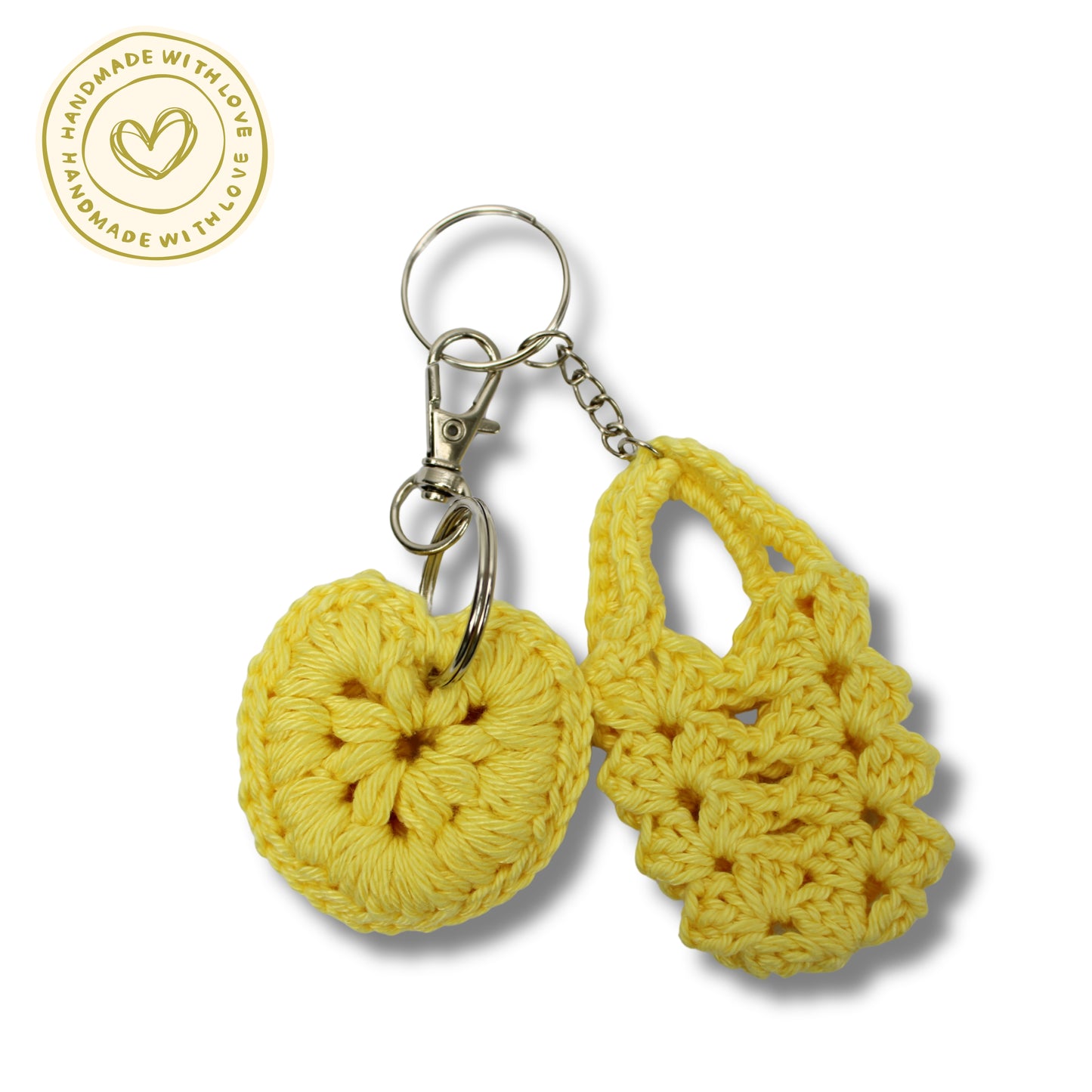 Handgemacht mit Liebe – Schlüsselanhänger Set