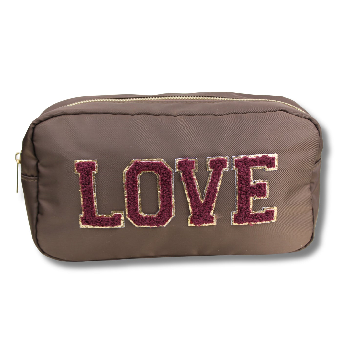 Kulturtasche mit Statement