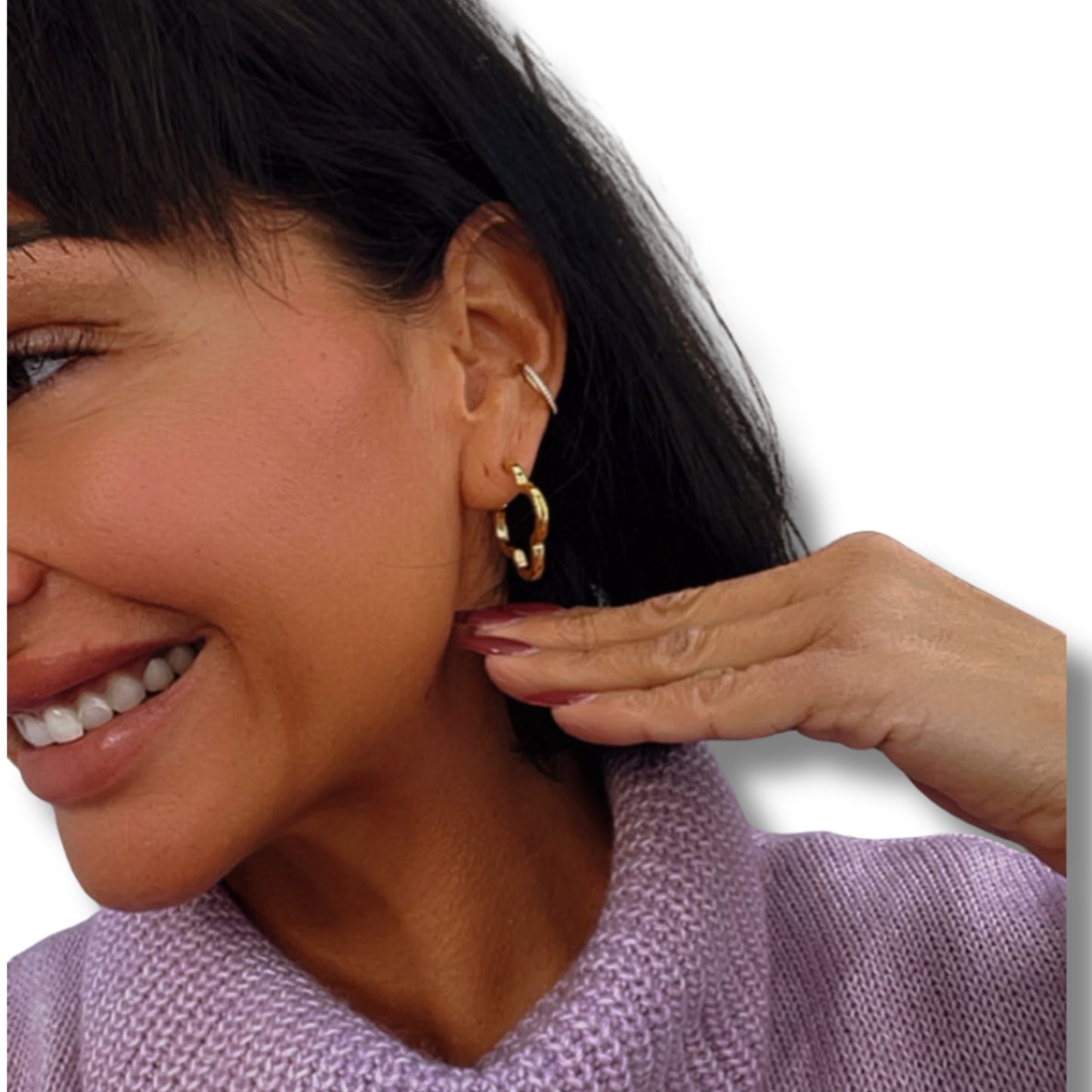 Edelstahl Ohrringe – Gold, nickelfrei