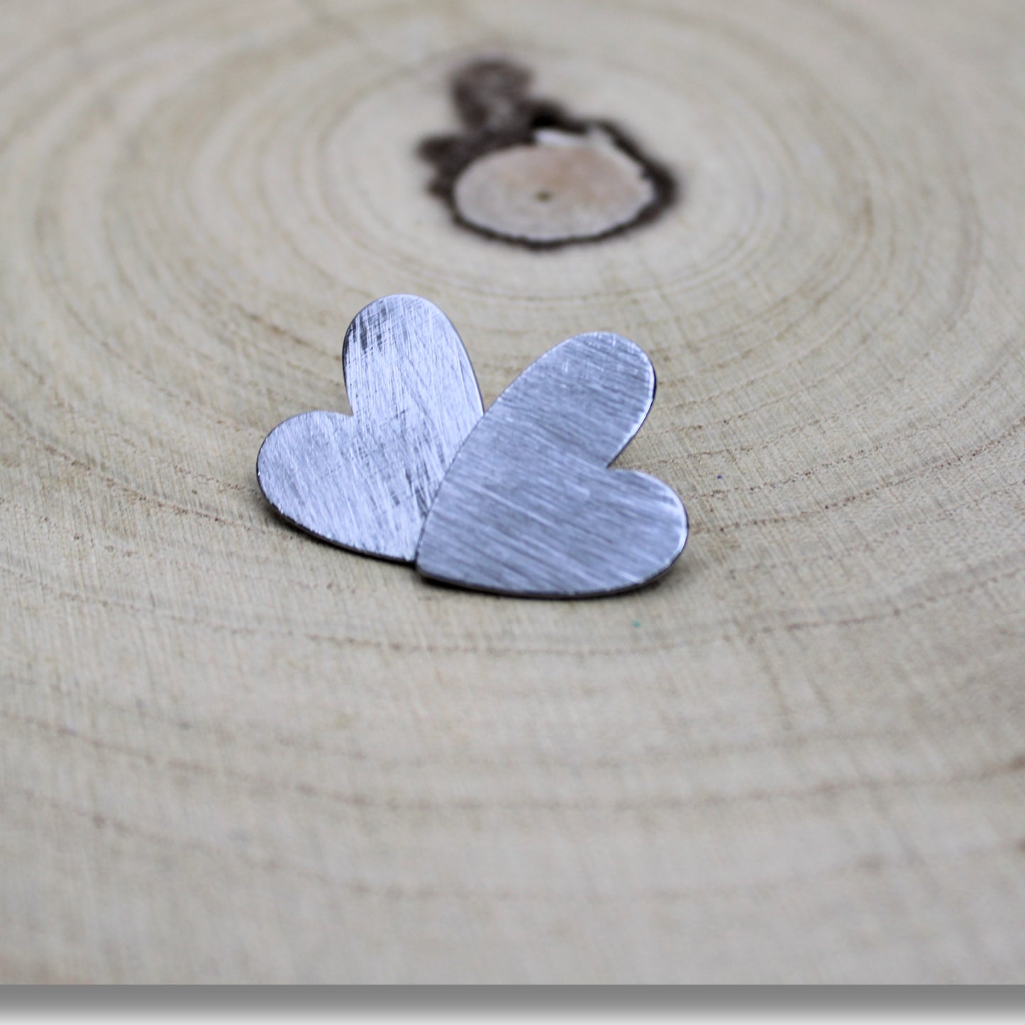 Herz Ohrringe – Edelstahl vergoldet