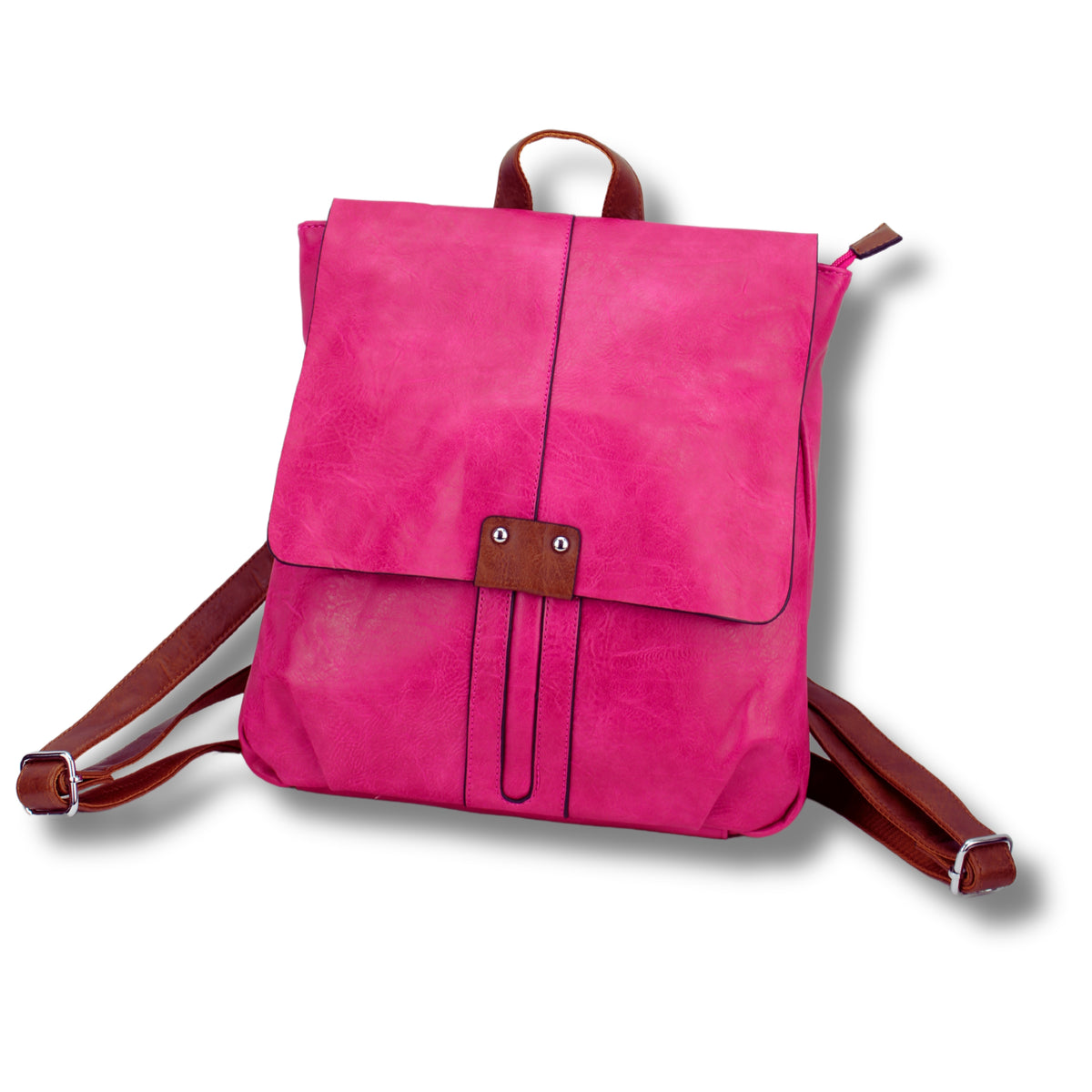 Veganer Rucksack in Grün – geräumig, leicht & tierfreundlich produziert