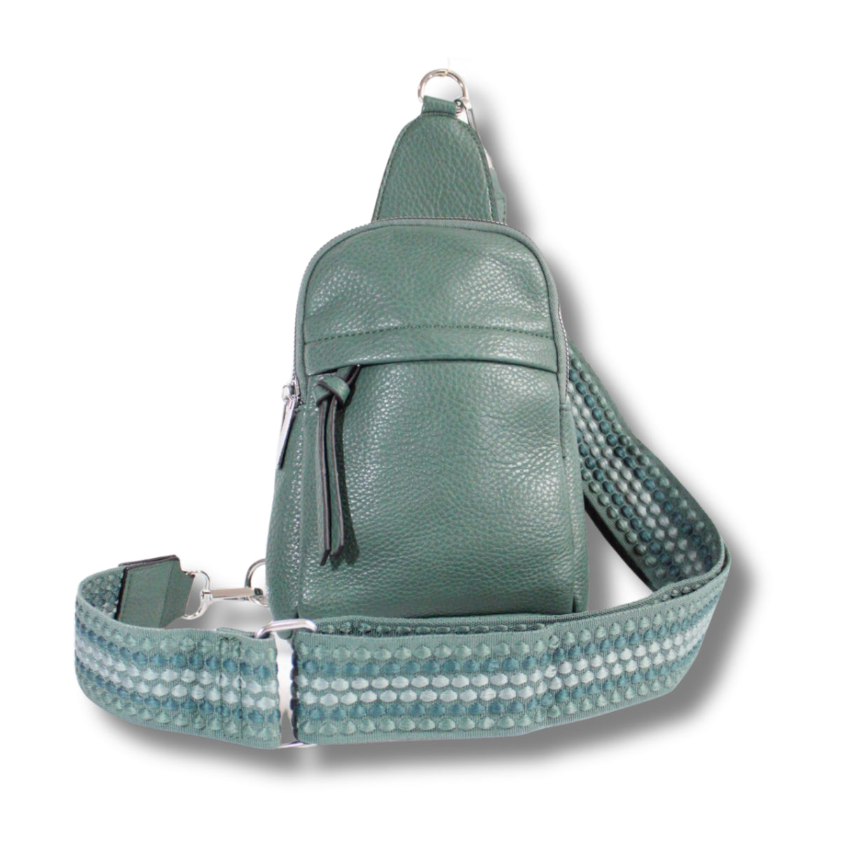 Crossbody Bag Blau – Frontfach & Innenfach, superpraktisch für City-Trips