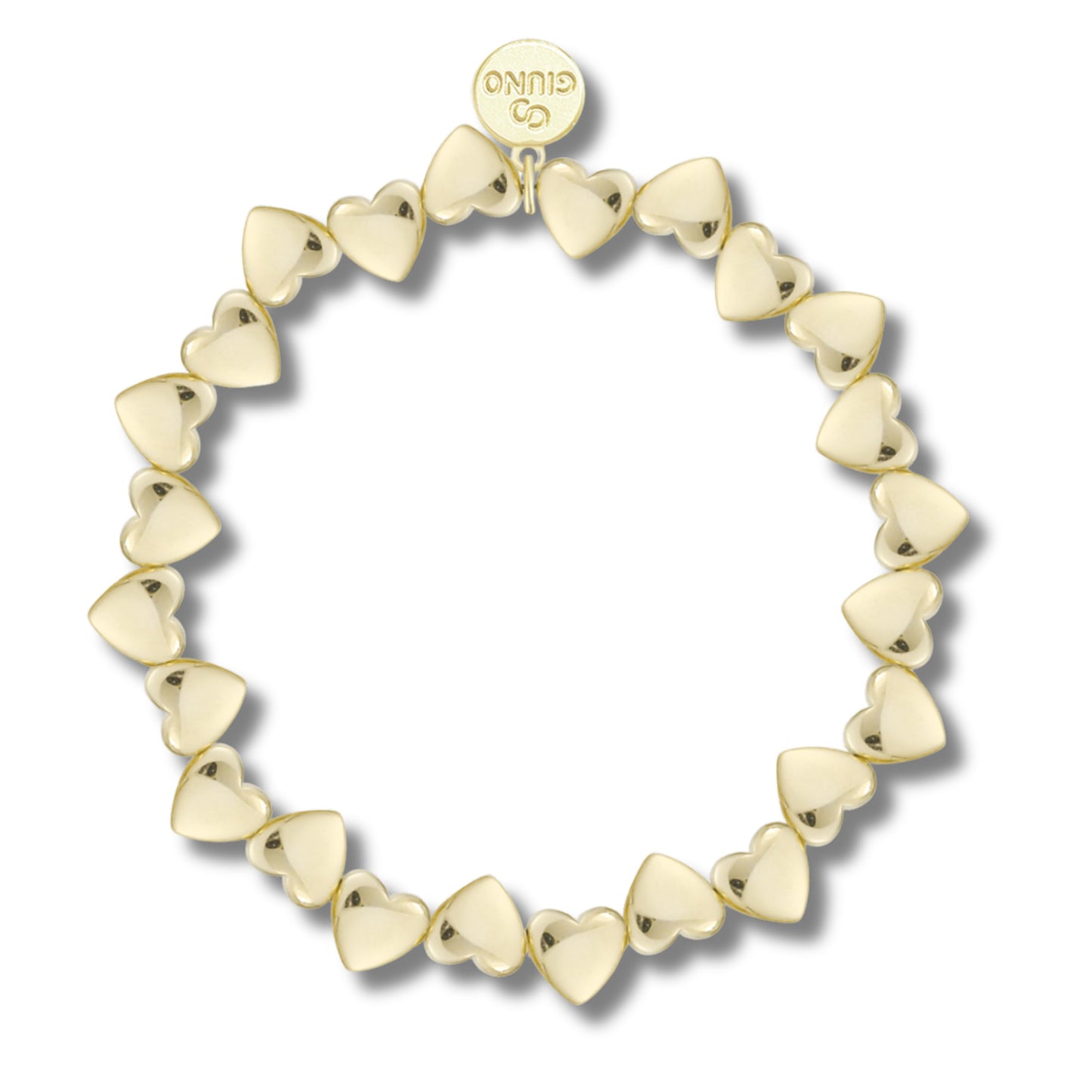 Feines Damenarmband vergoldet 14K – Edelstahl & Glas – liebevolles Geschenk