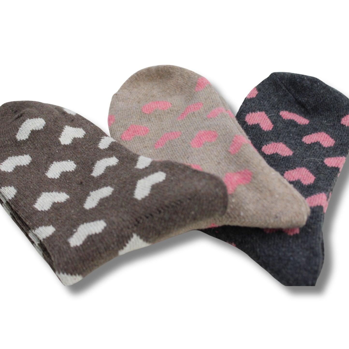 Kuschelweiche Herz-Socken – warm, weich & voller Liebe
