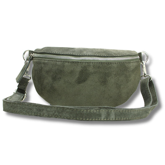 Wildleder Bauchtasche – Stylisch, weich & hochwertig