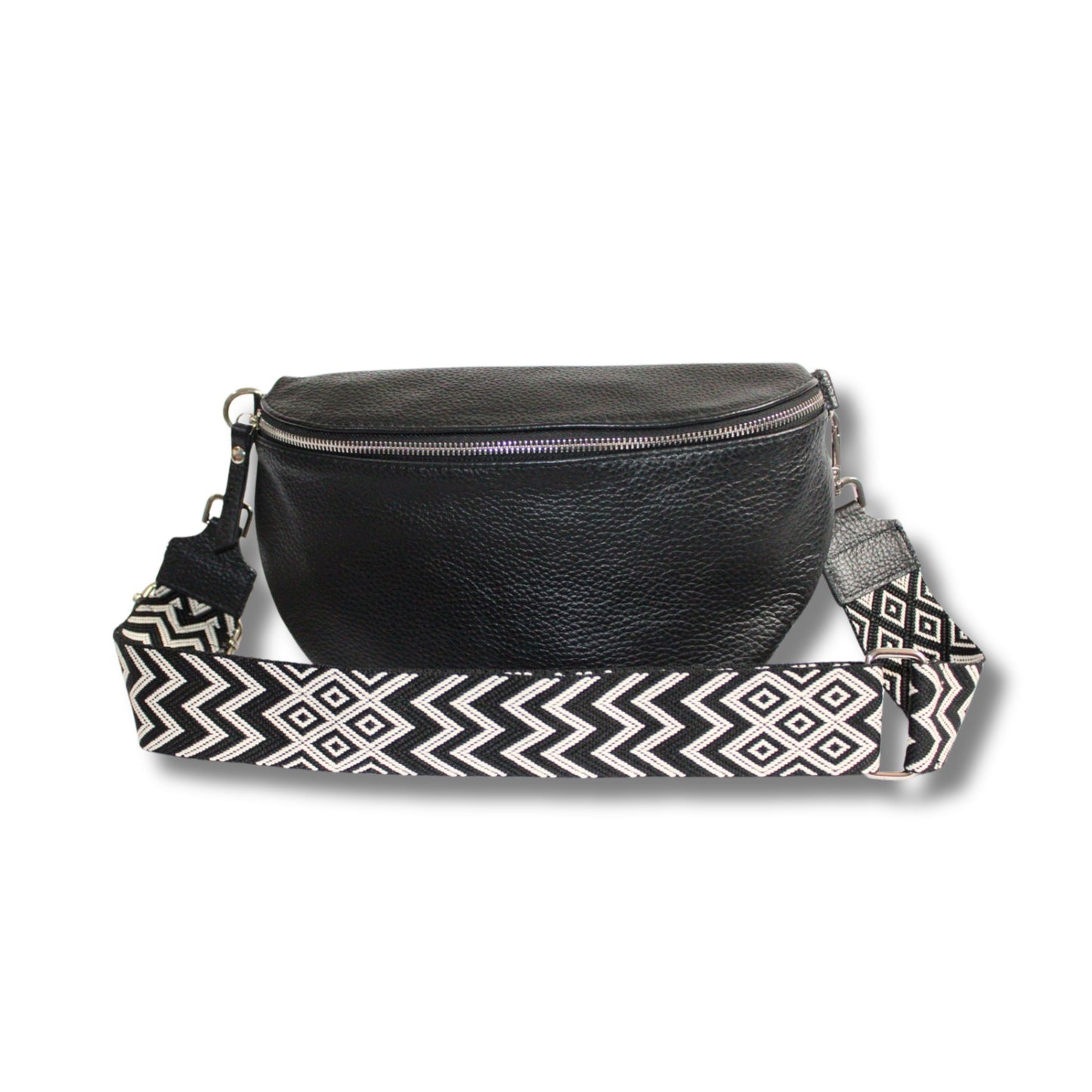 Echtleder Crossbody Bag – Made in Italy