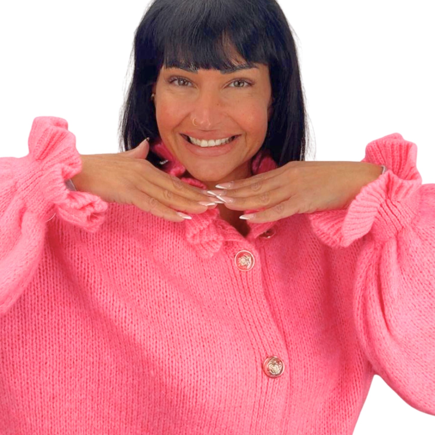 Kuschelige Strickjacke