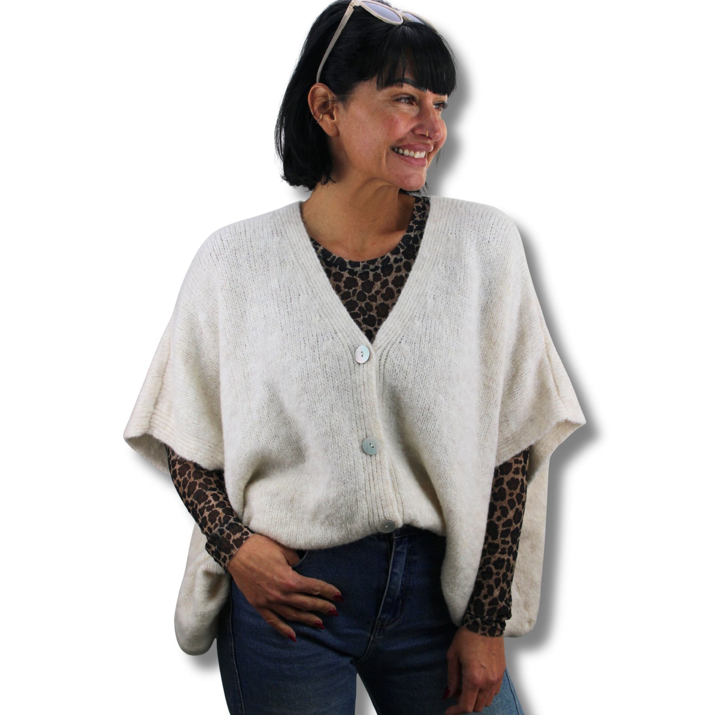 Lieblings-Poncho-Cardigan – weich, lässig & voller Charme