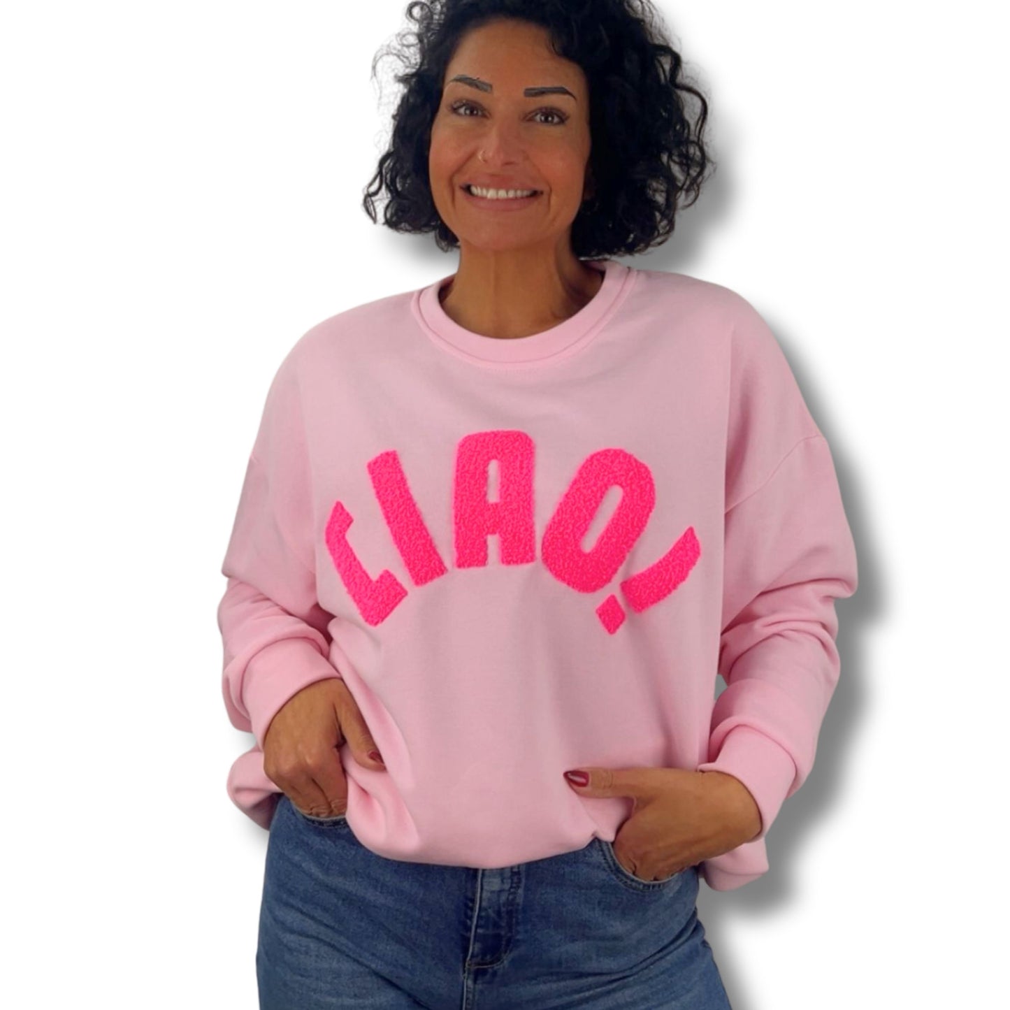 Statement-Sweatshirt „CIAO!“