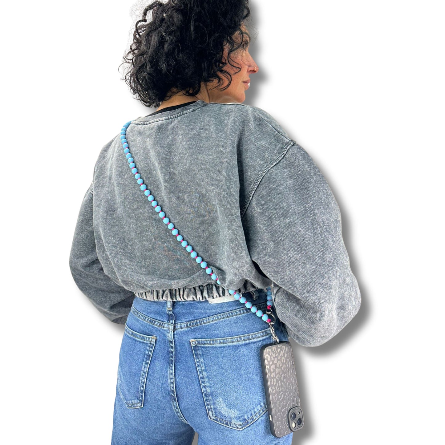 Stylische Handykette / Crossbody-Kette / Schlüsselkette