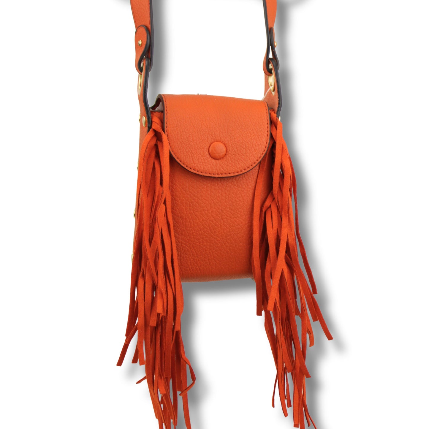 Fransen-Umhängetasche mit Wechselband