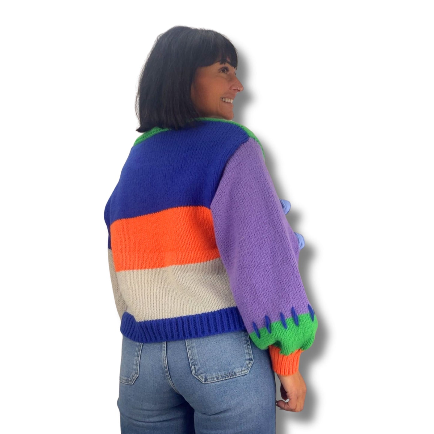 🌈 Bunter Statement-Strick – absoluter Hingucker! 🌈