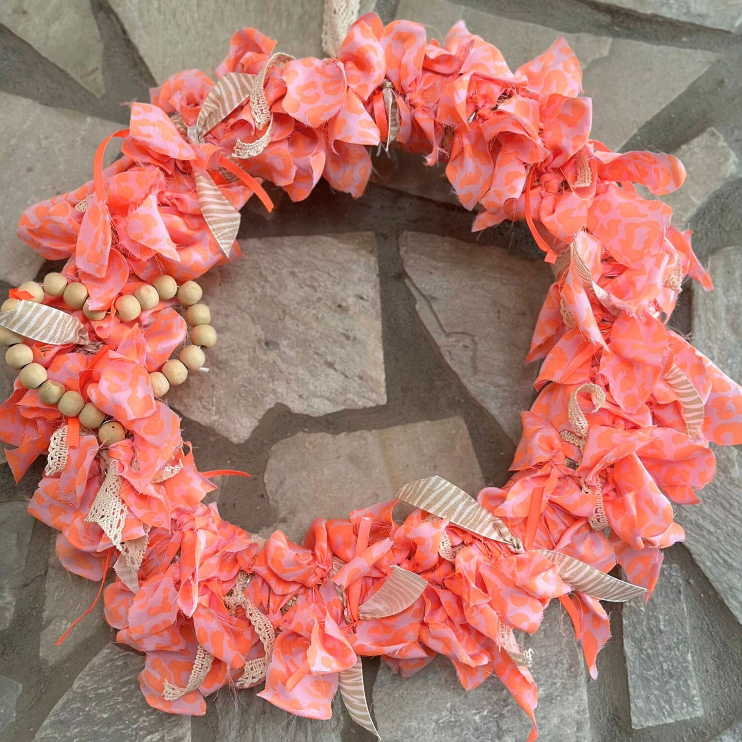 Handgemachter Frühlings-Kranz – Unikat