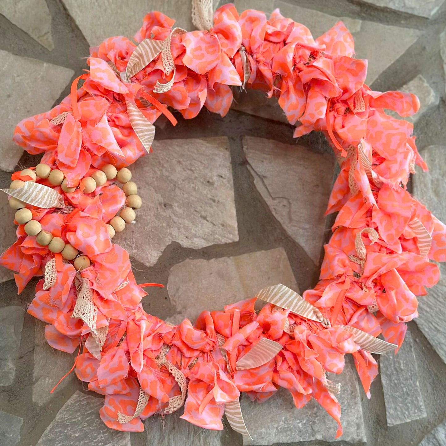 Handgemachter Frühlings-Kranz – Unikat