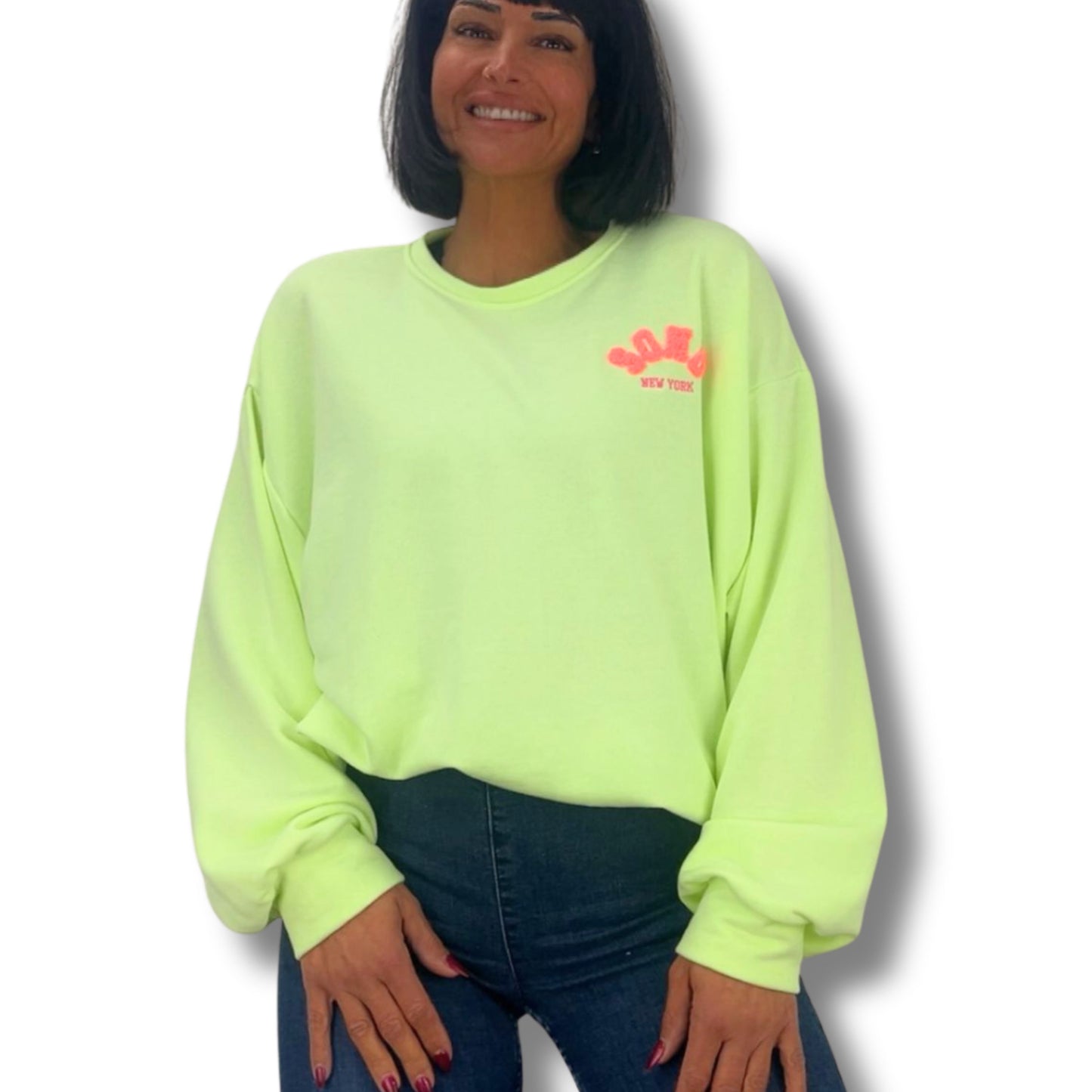 Oversize Sweatshirt „SOHO – New York“